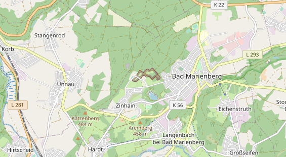Tagungshotels auf Karte