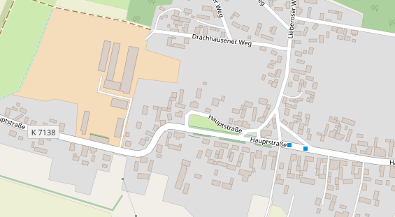 Tagungshotels auf Satellitenbild