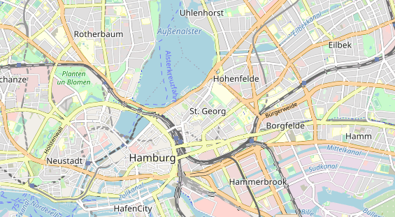 Eventlocations auf Karte