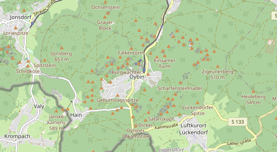 Tagungshotels auf Karte