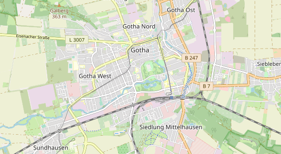 Tagungshotels auf Karte