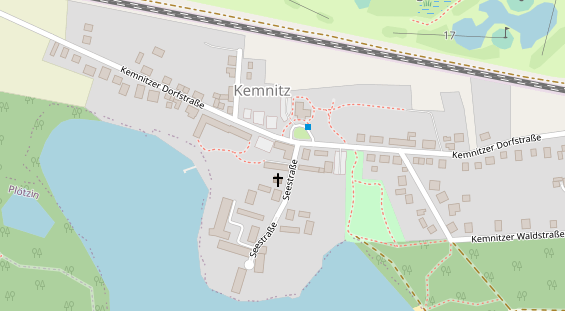 Tagungshotels auf Satellitenbild