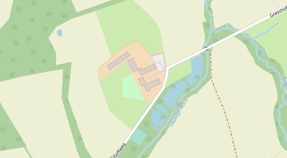 Tagungshotels auf Satellitenbild