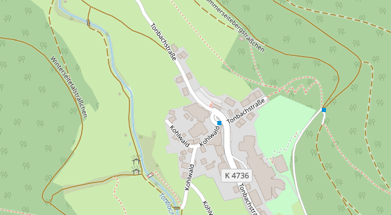 Tagungshotels auf Satellitenbild