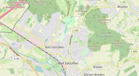 Tagungshotels auf Karte
