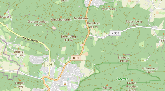 Tagungshotels auf Karte