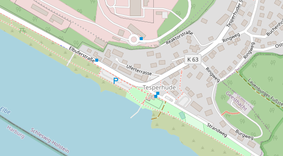 Tagungshotels auf Satellitenbild