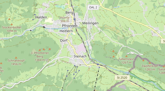Tagungshotels auf Karte
