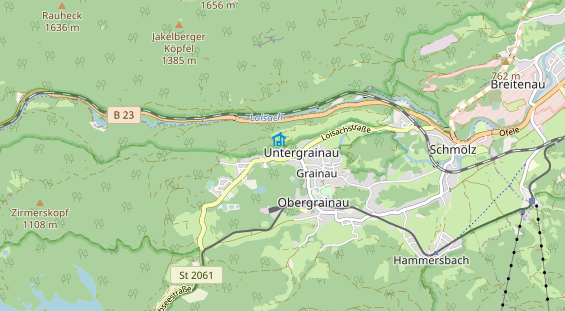 Tagungshotels auf Karte