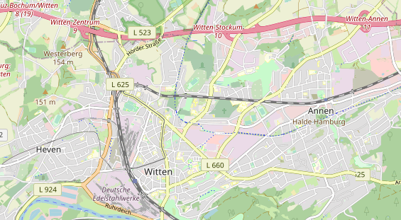 Tagungshotels auf Karte