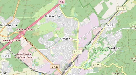 Tagungshotels auf Karte