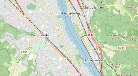 Tagungshotels auf Karte