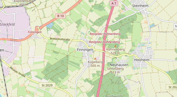 Tagungshotels auf Karte