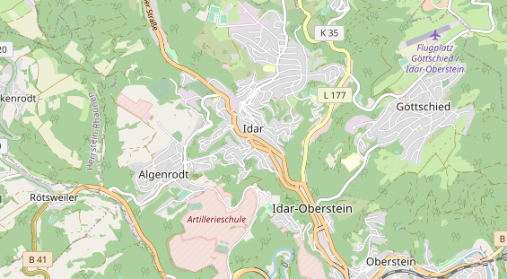 Tagungshotels auf Karte