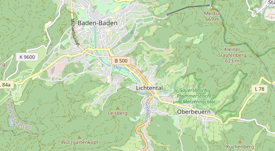 Tagungshotels auf Karte