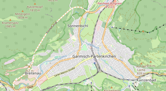 Tagungshotels auf Karte