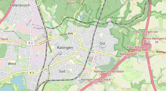 Tagungshotels auf Karte