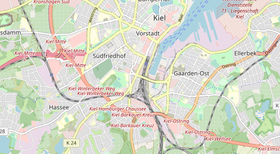 Tagungshotels auf Karte