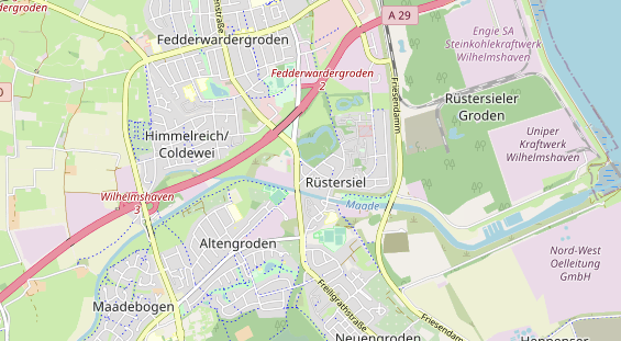 Tagungshotels auf Karte