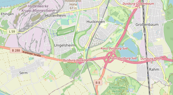 Tagungshotels auf Karte