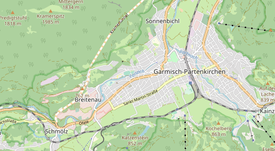 Tagungshotels auf Karte