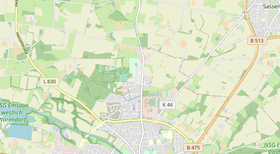 Tagungshotels auf Karte
