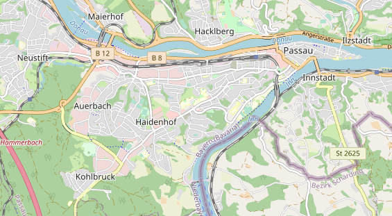 Tagungshotels auf Karte