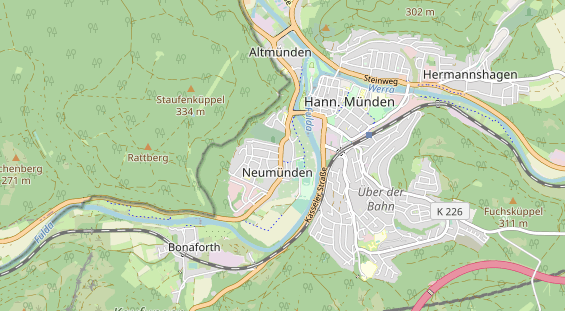 Tagungshotels auf Karte