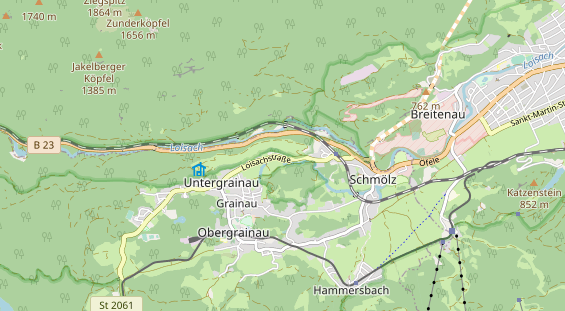 Tagungshotels auf Karte