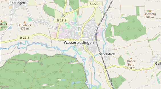 Tagungshotels auf Karte