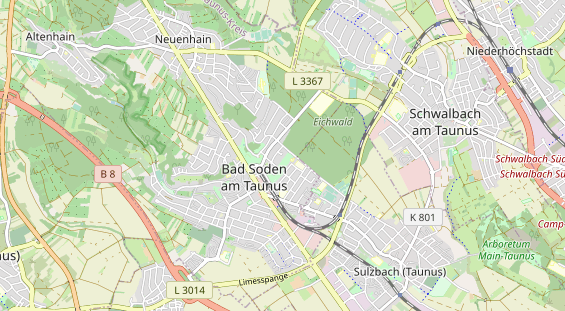 Tagungshotels auf Karte