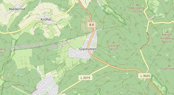 Tagungshotels auf Karte