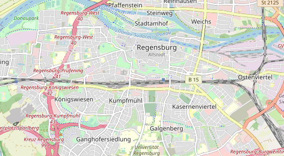 Tagungshotels auf Karte
