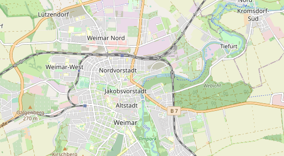Tagungshotels auf Karte