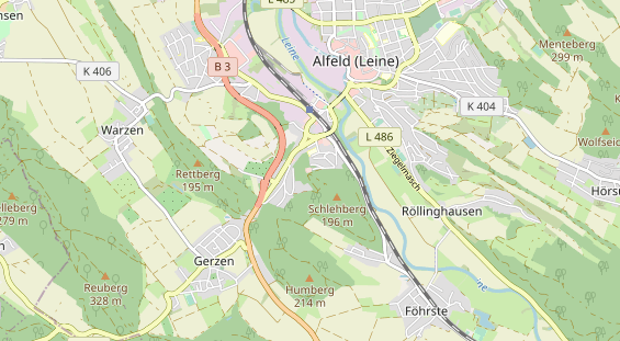 Tagungshotels auf Karte