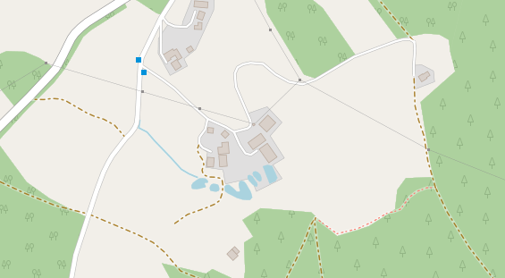 Tagungshotels auf Satellitenbild