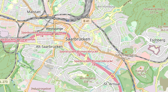 Tagungshotels auf Karte