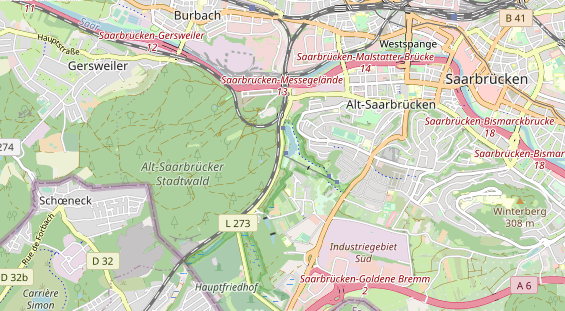 Tagungshotels auf Karte