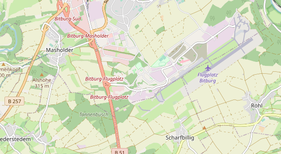 Tagungshotels auf Karte