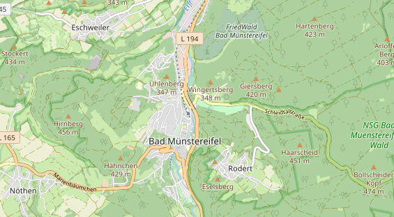 Tagungshotels auf Karte