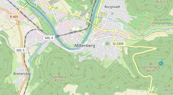 Tagungshotels auf Karte