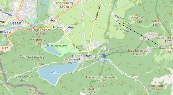Tagungshotels auf Karte