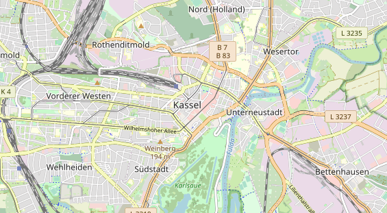 Tagungshotels auf Karte