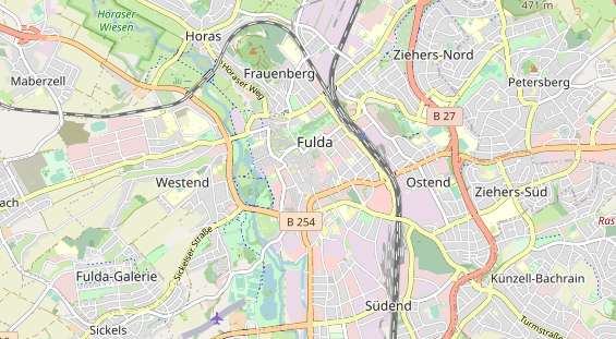 Tagungshotels auf Karte