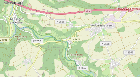 Tagungshotels auf Karte