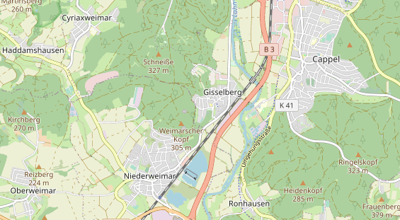 Tagungshotels auf Karte