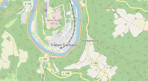 Tagungshotels auf Karte