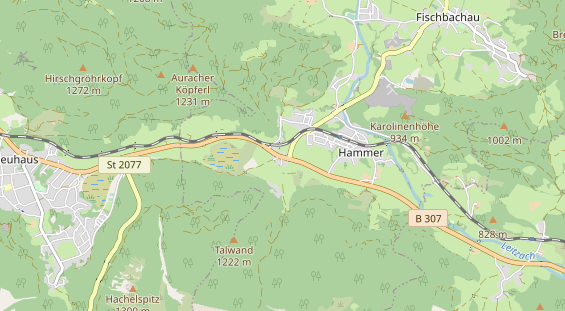 Eventlocations auf Karte