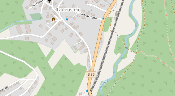 Tagungshotels auf Satellitenbild