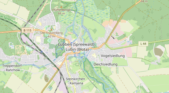 Tagungshotels auf Karte